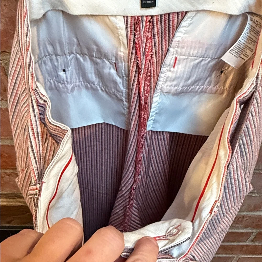 BR Banana Republic Striped Women's Linen Pants